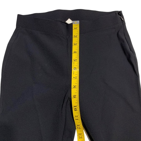 NWOT GAP Black with Blue Suede Combination Skinny High Waisted Pants Size XS - Picture 10 of 12